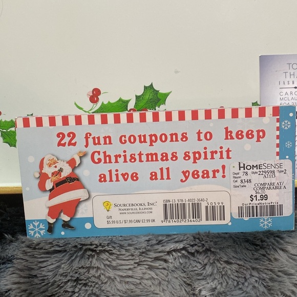 Vintage Lacquerware Tray - Red and White with cute coupon book - Picture 4 of 16